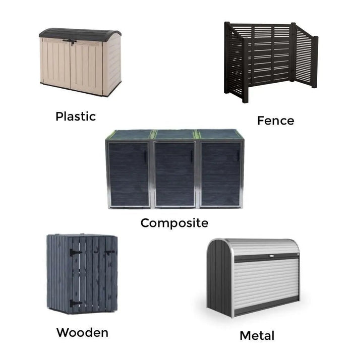 Wheelie Bin Storage Ideas