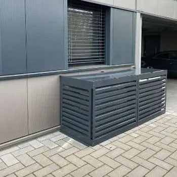 Aluminium Heat Pump Cover