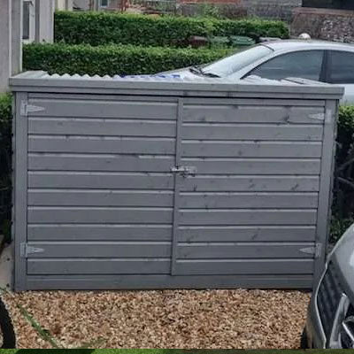 Wooden Bike Storage