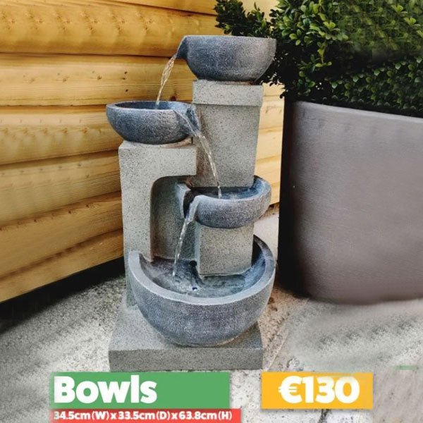 Bowls Water Feature