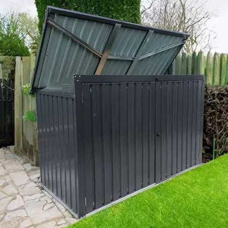 Metal Wheelie Bin Storage