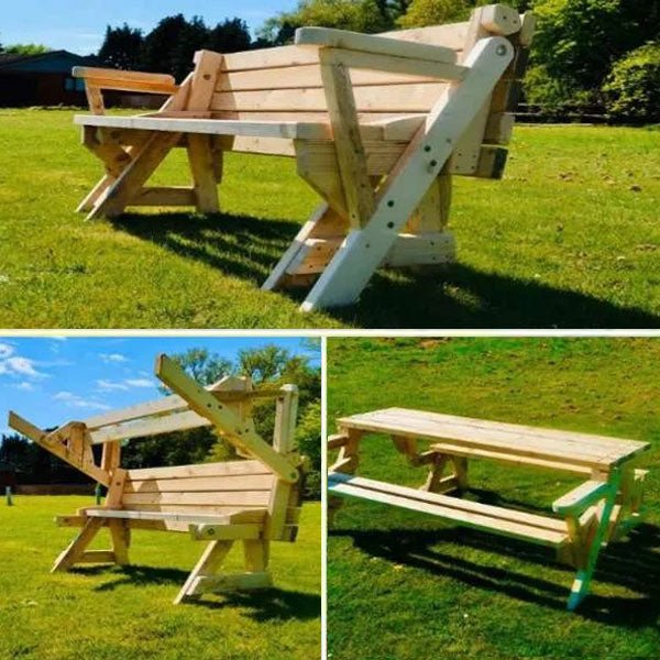 Folding Picnic Table Wood