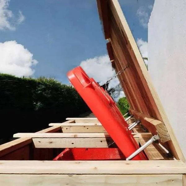 Wooden Wheelie Bin Storage