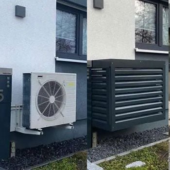 Aluminium Heat Pump Cover