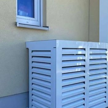 Aluminium Heat Pump Cover