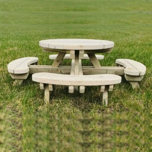 Kids Round Picnic Table