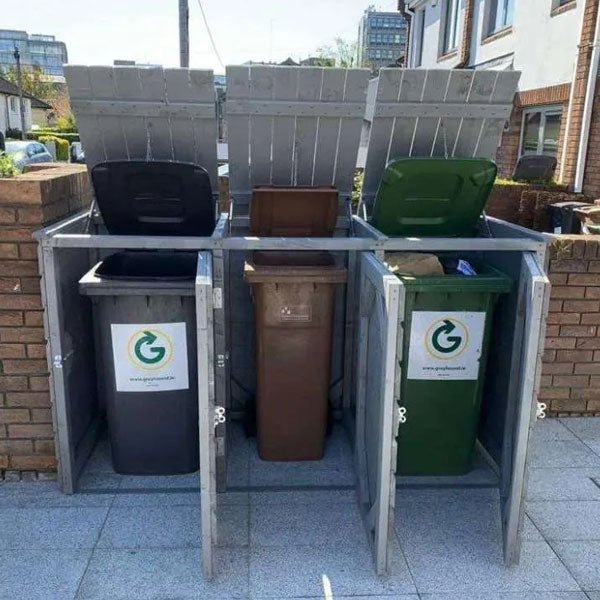 Wooden Wheelie Bin Storage